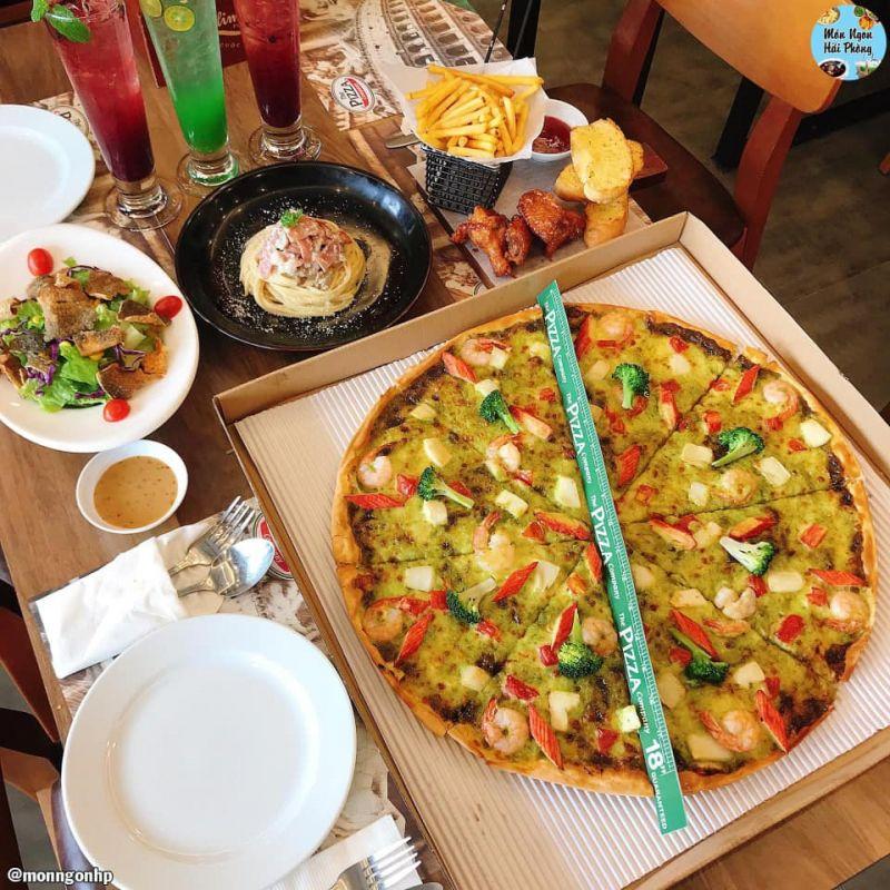 Khám phá 10 quán pizza ngon nhất Hải Phòng
