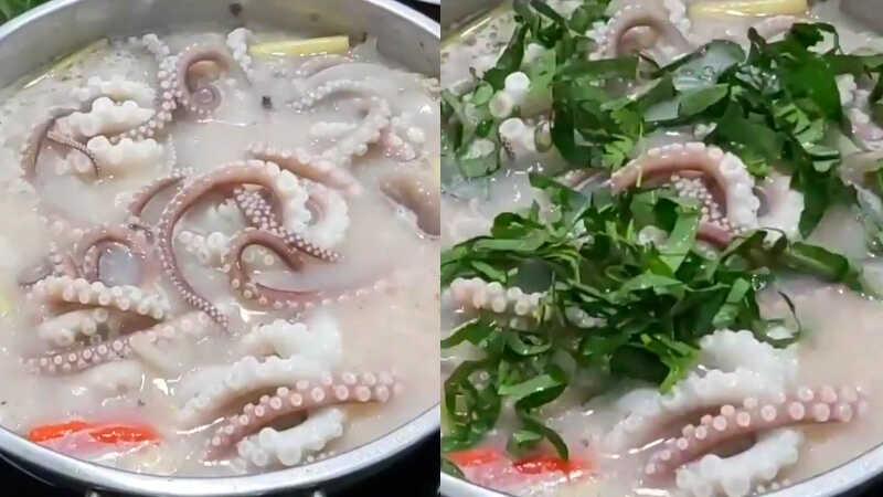 Cách chế biến bạch tuộc nhúng mẻ giòn tan, thơm ngon đậm đà