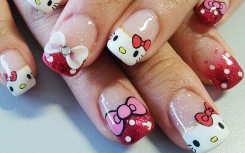 Khám phá 100 mẫu nail màu hồng đẹp mắt, thu hút mọi ánh nhìn