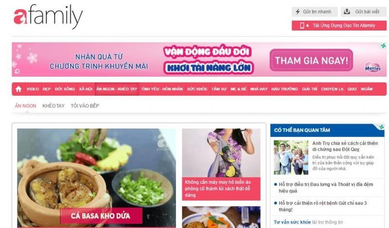 Top 5 trang web ẩm thực nổi bật tại Việt Nam