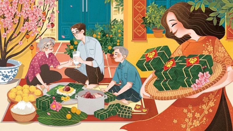 Hơn 50 stt, caption Tết 2025 vừa hài hước, ngắn gọn, lại đầy thả thính