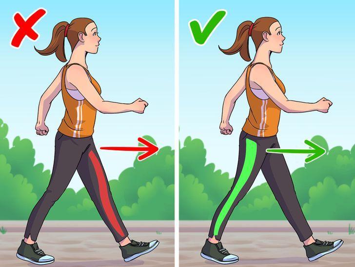 9 sai lầm khi đi bộ mà nhiều người thường gặp phải, có thể ảnh hưởng tiêu cực đến sức khỏe.