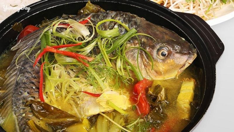 Canh riêu cá chép ngọt ngào, đậm đà mà không hề có mùi tanh
