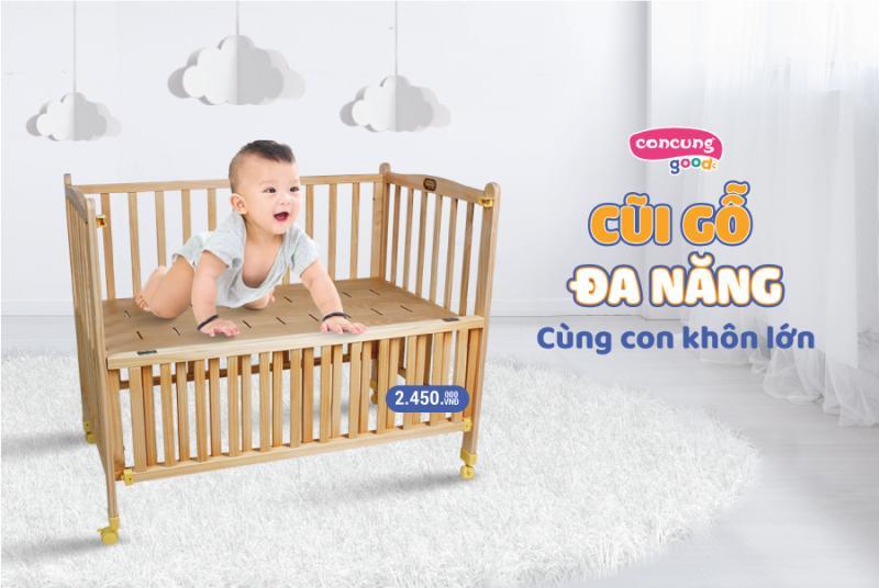 Top 10 địa chỉ uy tín bán nôi cho bé tại Hà Nội