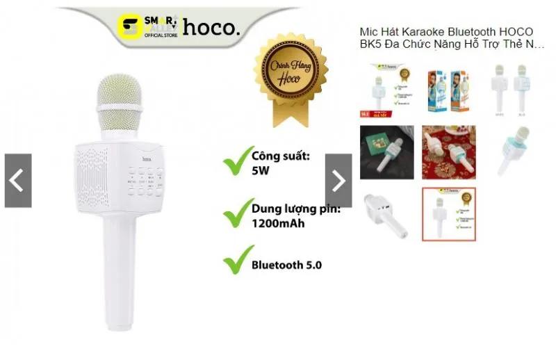 Top 9 Micro karaoke Bluetooth đáng mua với chất lượng vượt trội và mức giá hợp lý