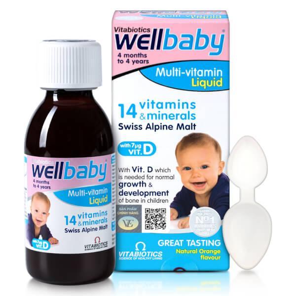 Top 5 siro bổ sung vitamin và khoáng chất cho bé tốt nhất hiện nay