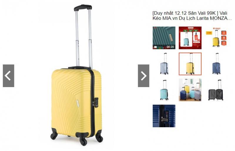 Top 8 mẫu vali kéo được yêu thích nhất hiện nay