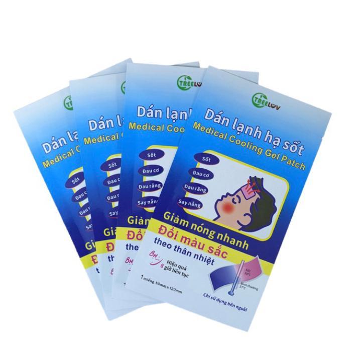 Top 7 Miếng dán hạ sốt hiệu quả nhất hiện nay