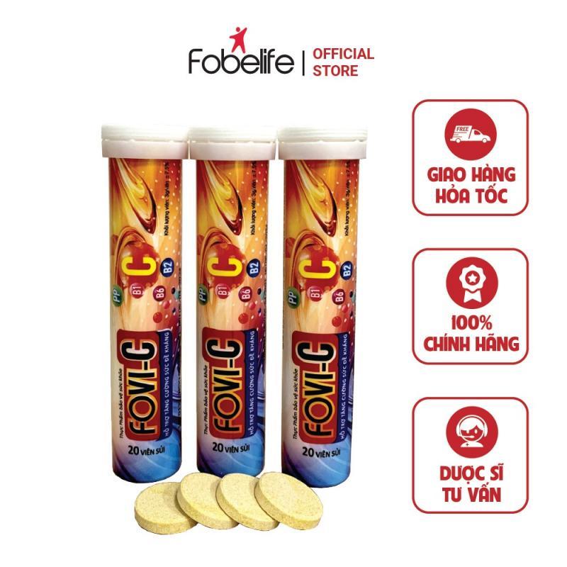 Top 8 viên sủi Vitamin C hiệu quả nhất hiện nay