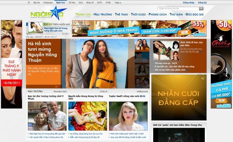Top 10 website được phái đẹp yêu thích nhất hiện nay