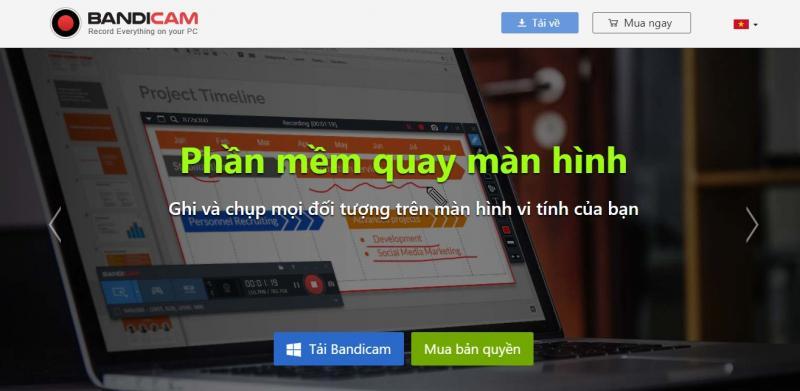 Top 10 Phần mềm quay video game nổi bật hiện nay