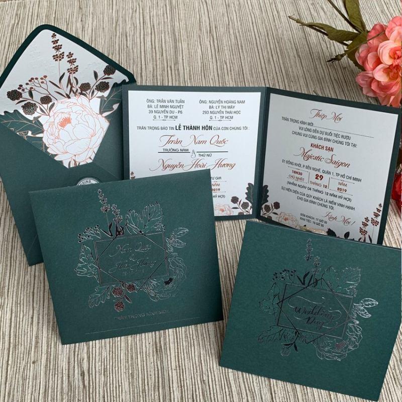 Top 4 địa chỉ in thiệp cưới đẹp và uy tín nhất tại quận 1, TP. HCM