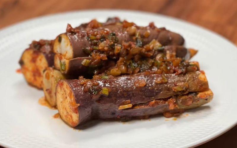 Khám phá cách làm cà tím trộn kiểu Hàn Quốc, vừa thơm ngon lại giải ngấy một cách tuyệt vời