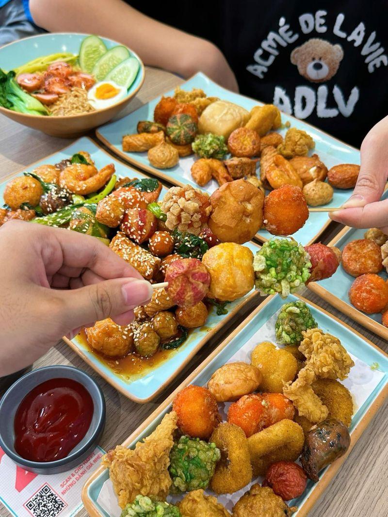 Top 3 điểm buffet xiên que hấp dẫn nhất TP. Vinh - Thiên đường ẩm thực đường phố Nghệ An