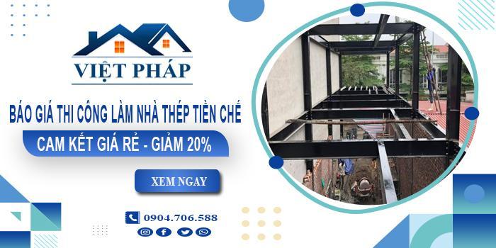 4 Đơn vị thi công nhà tiền chế uy tín hàng đầu tại Bà Rịa - Vũng Tàu