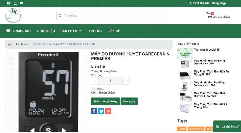 5 địa chỉ đáng tin cậy nhất Cần Thơ để sở hữu máy đo đường huyết chất lượng