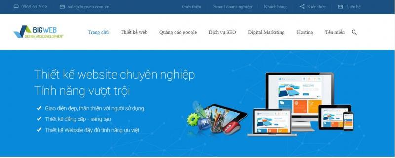 Top 8 công ty thiết kế website ẩm thực nhà hàng uy tín tại Hà Nội