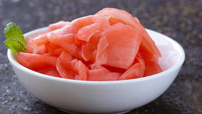 Bí quyết làm gừng ngâm hồng ăn kèm sushi giòn thơm, dễ thực hiện