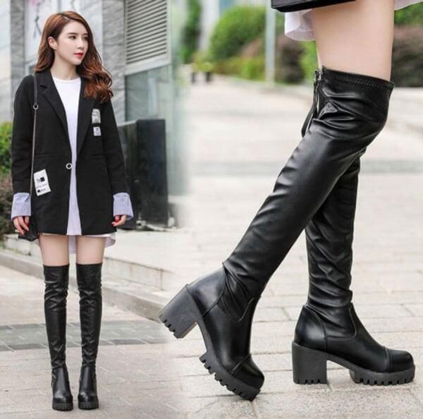 Top 10 cách phối đồ với boot cổ cao thời thượng nhất