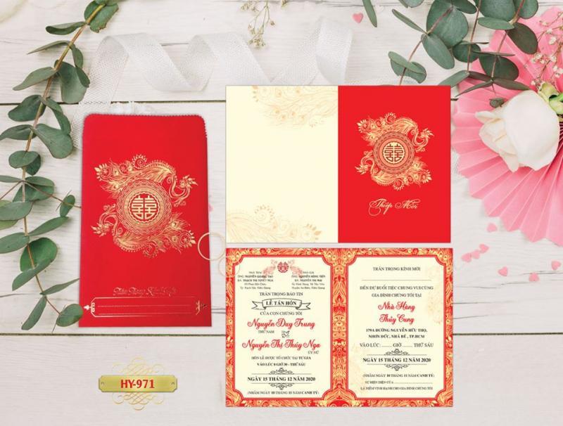 6 Địa chỉ in thiệp cưới đẹp chuẩn phong cách & uy tín hàng đầu tại quận Tân Phú, TP.HCM