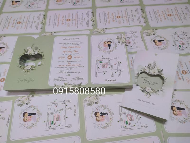 Top 3 Địa chỉ in thiệp cưới đẹp và uy tín hàng đầu quận Ba Đình, Hà Nội
