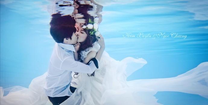 8 Tuyệt chiêu chụp ảnh cưới dưới nước ấn tượng - Bí quyết cho những bức hình đẹp mê hoặc lòng người