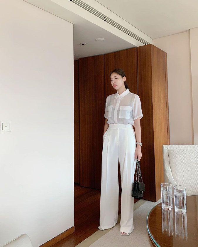 10 Cách Phối Đồ Cực Chất Với Áo Sơ Mi Cộc Tay Cho Nàng
