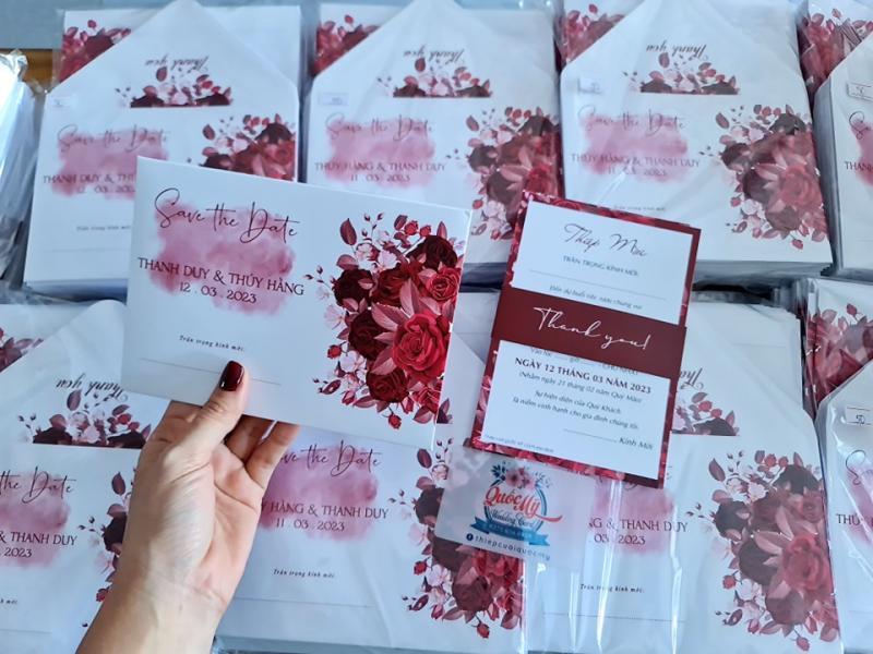 Top 5 địa chỉ in thiệp cưới đẹp và uy tín nhất tại Bến Tre