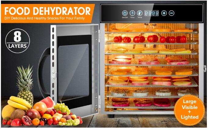 10 Máy sấy thực phẩm gia đình đáng mua nhất - Bảo quản dinh dưỡng trọn vẹn