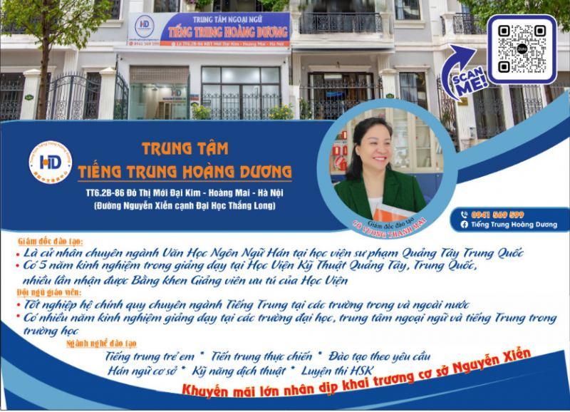 18 Trung tâm tiếng Trung chất lượng nhất tại Thủ đô Hà Nội