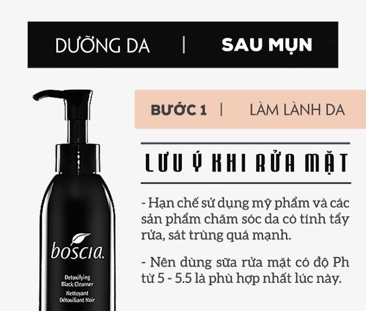 Cách chăm sóc da sau mụn