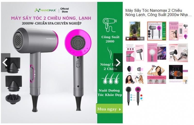Top 10 máy sấy tóc nhẹ êm, sấy nhanh đáng mua nhất 2023