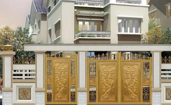 Top 10 mẫu cổng nhôm đúc sang trọng, hiện đại và được yêu thích nhất năm 2022