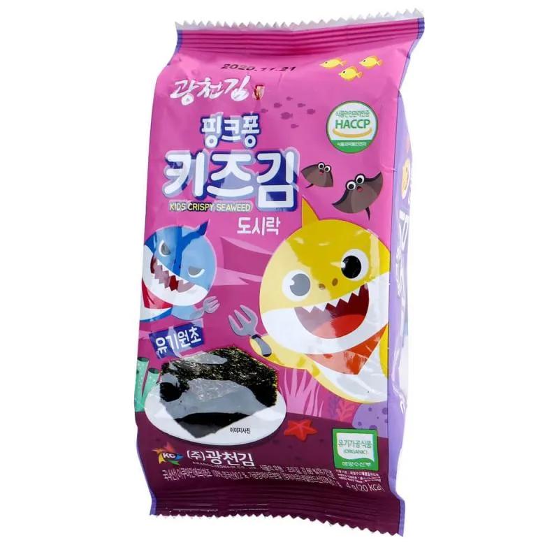 Top 5 loại rong biển ăn liền lý tưởng cho bé trong giai đoạn ăn dặm