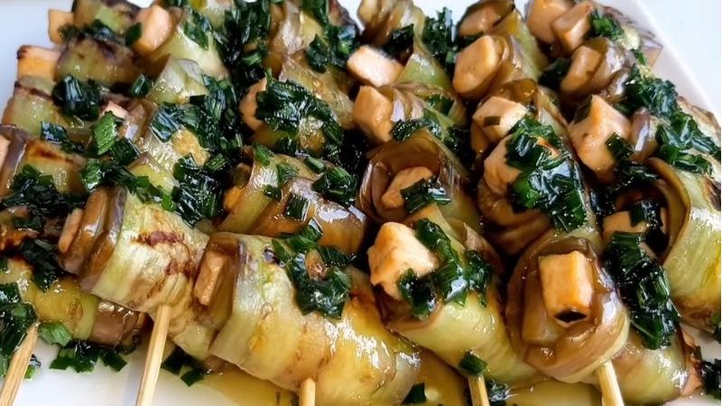 Bí quyết chế biến cà tím cuộn chay nướng - hương thơm ngào ngạt lan tỏa khắp không gian bếp