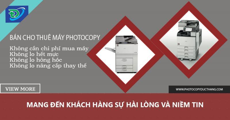 Top 7 Địa điểm cho thuê máy in/phôtô chất lượng nhất tại Thanh Hóa