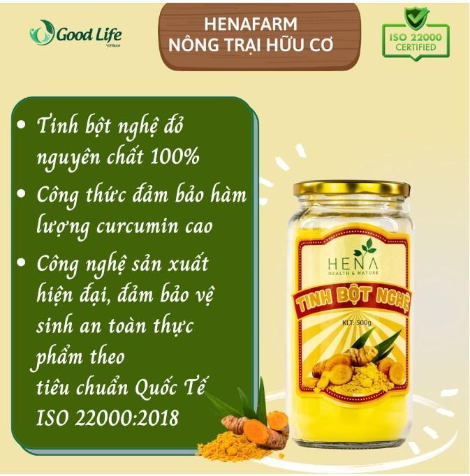 10 sản phẩm tinh bột nghệ chất lượng nhất thị trường Việt Nam hiện nay