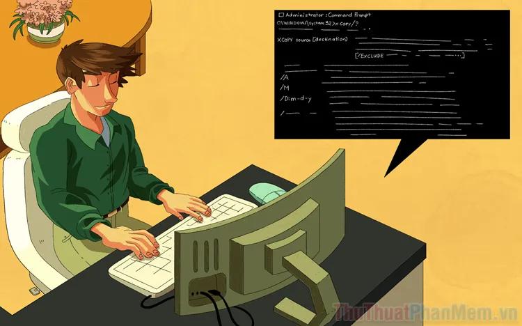 Lệnh Xcopy trong Command Prompt: Hướng dẫn sử dụng từ A đến Z