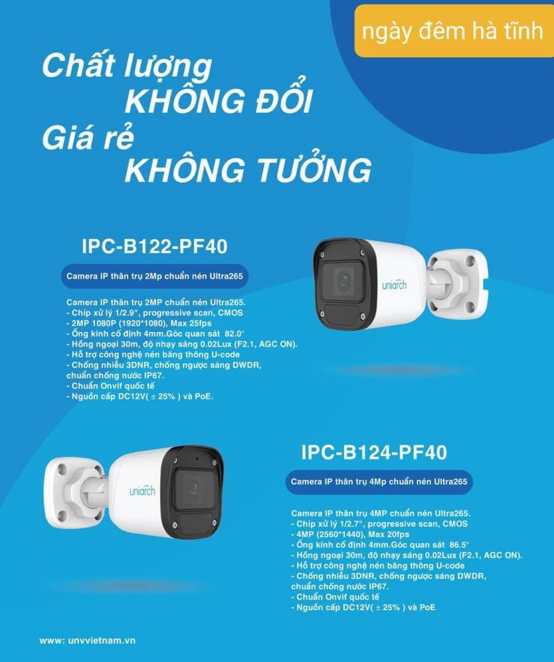 Top 9 Địa chỉ uy tín chuyên bán và lắp đặt camera tại Hà Tĩnh