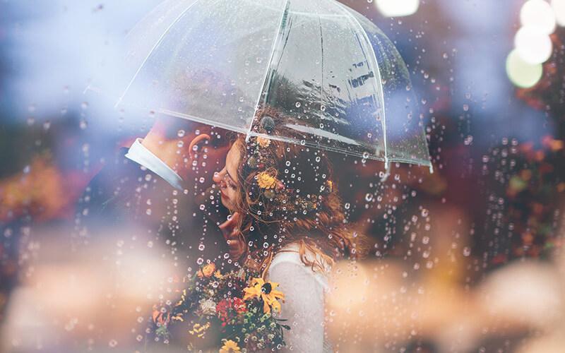 Top 7 Bí quyết chụp ảnh cưới dưới mưa đầy cảm hứng và khác biệt