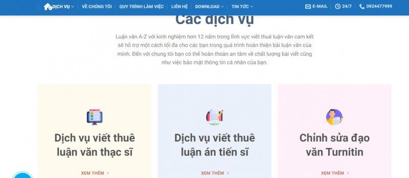 Top 6 Website Viết Thuê Luận Văn Uy Tín Nhất Hiện Nay