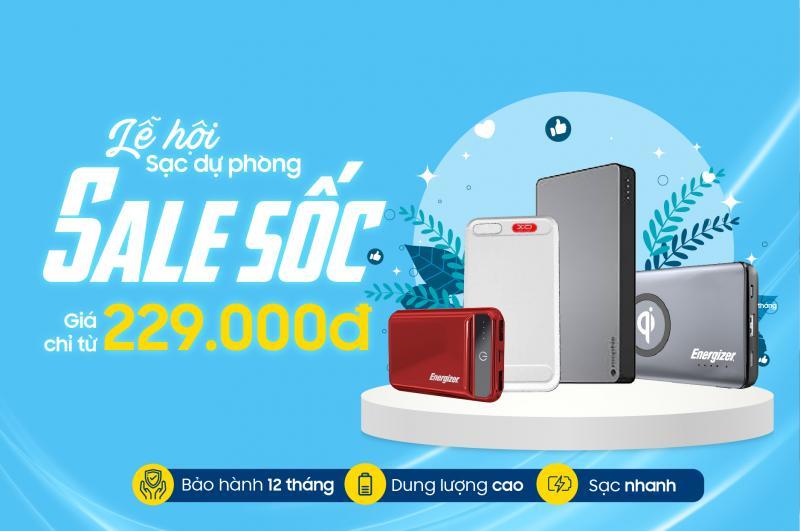 Top 10 địa chỉ mua sạc dự phòng chính hãng, uy tín nhất tại Đắk Lắk