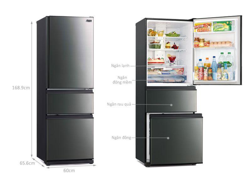 Top 5 tủ lạnh ba cánh đáng mua nhất năm 2024