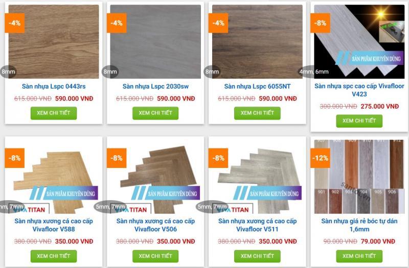 Top 5 địa điểm cung cấp sàn nhựa đáng tin cậy và chất lượng nhất tại quận Hà Đông, Hà Nội