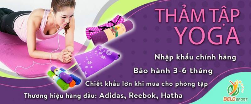 9 địa chỉ uy tín cung cấp thảm tập Yoga cao cấp tại Hà Nội