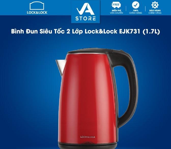 Top 8 bình đun siêu tốc Lock&amp;Lock được ưa chuộng nhất hiện nay