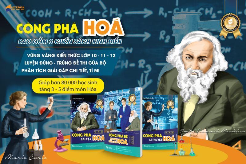 Top 8 Cuốn sách ôn thi Hóa học THPT Quốc gia không thể bỏ lỡ