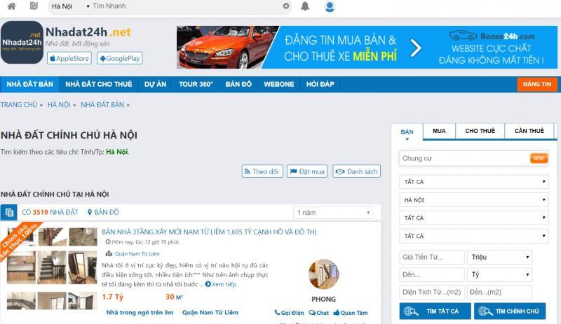 4 Địa Chỉ Uy Tín Hỗ Trợ Giao Dịch Nhà Đất Chính Chủ Tại Thủ Đô