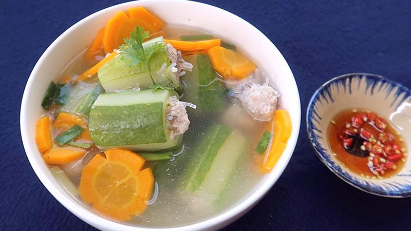 Bí quyết nấu canh dưa leo nhồi thịt thơm ngon, đơn giản tại nhà