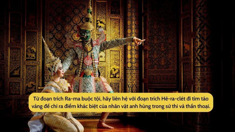 Tuyển tập 10 bài phân tích xuất sắc nhất về nhân vật Ra-ma và Xi-ta trong trích đoạn 'Ra-ma buộc tội' (Ngữ văn lớp 10)